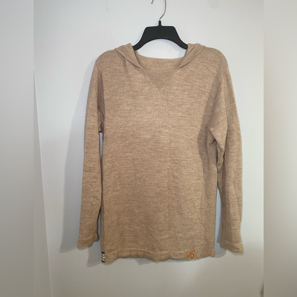 Paka Apparell Apalaca Wool Unisex Sweater Hoodie Size M - Picture 1 of 8